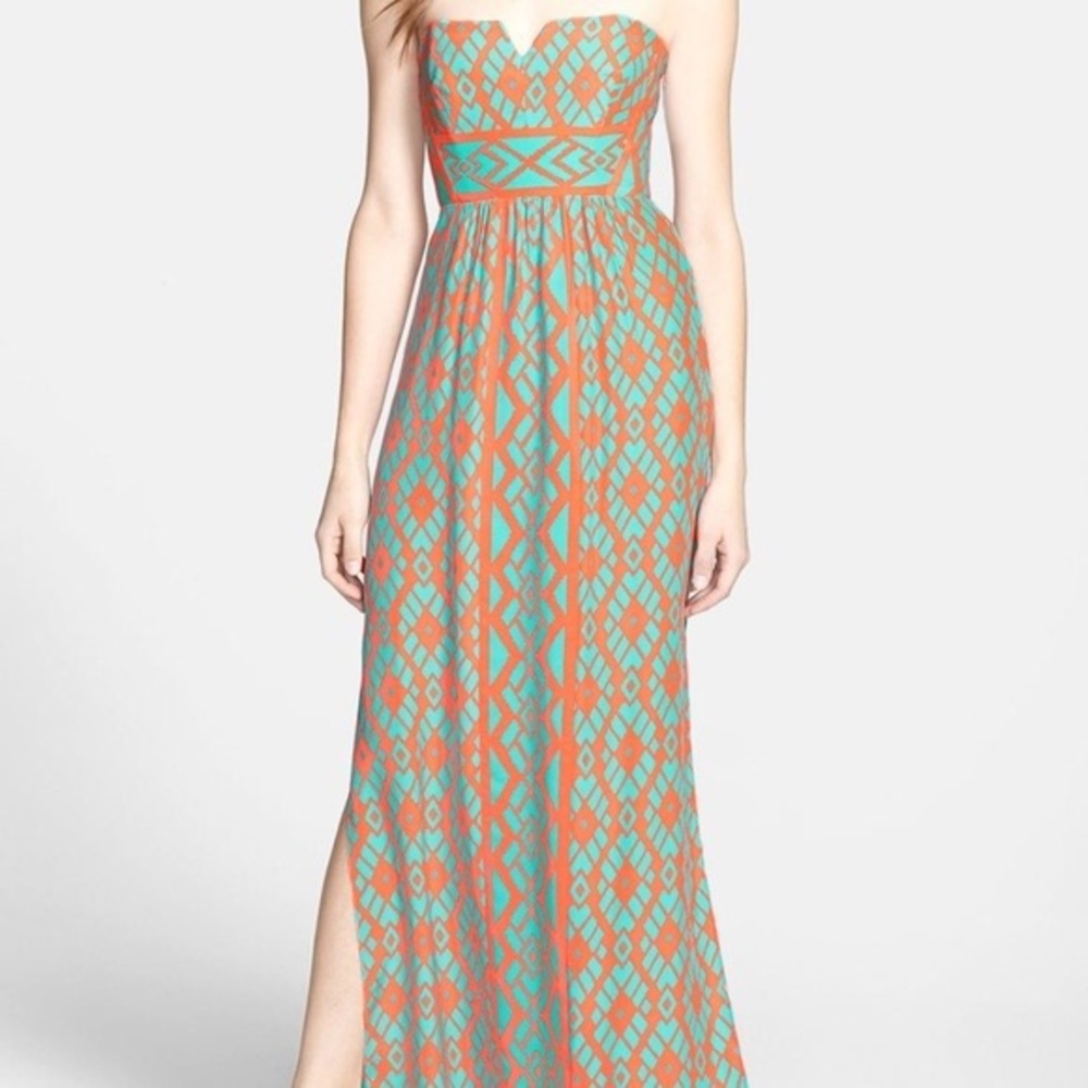 Alice and Trixie silk maxi dress